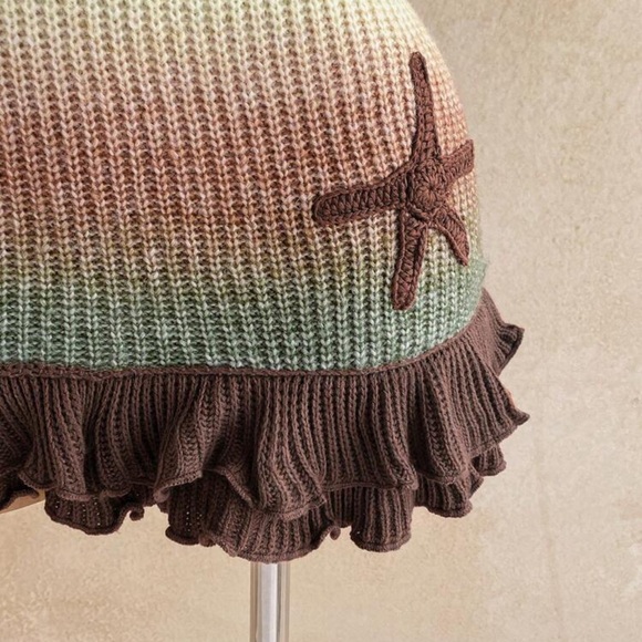 Knit Dress with Starfish Accents - Picture 5 of 5